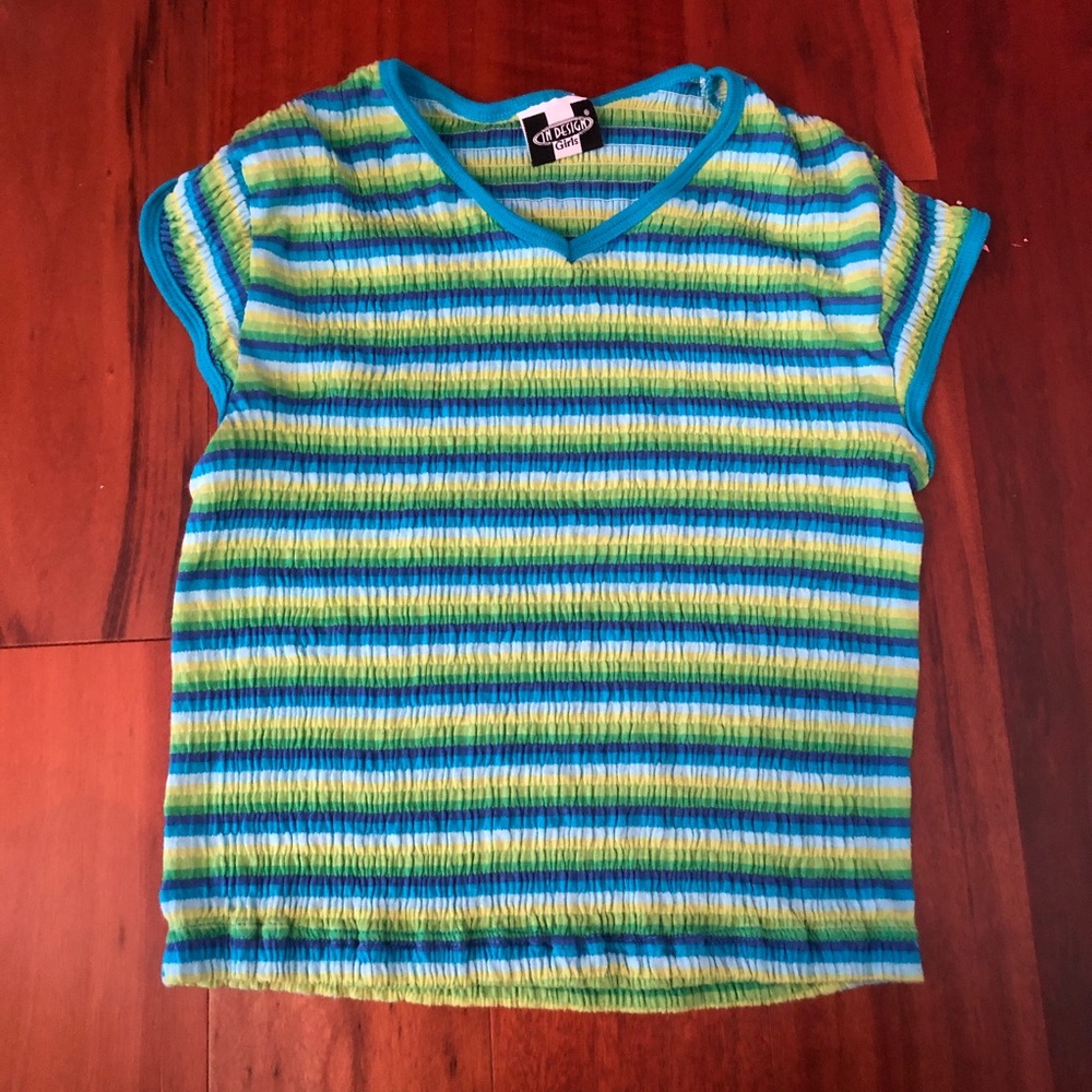 super stretchy ruched 2000’s top